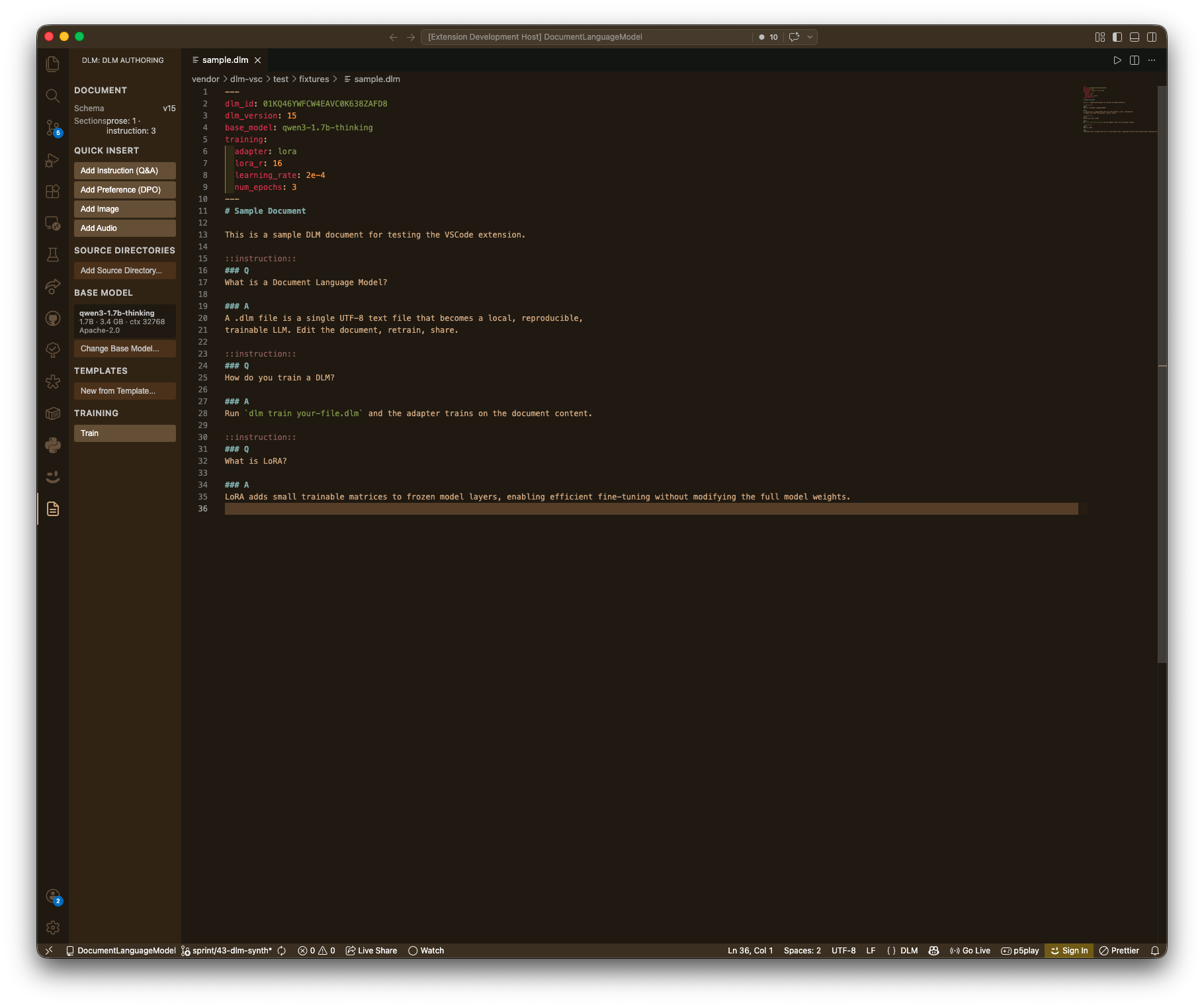 DLM authoring overview