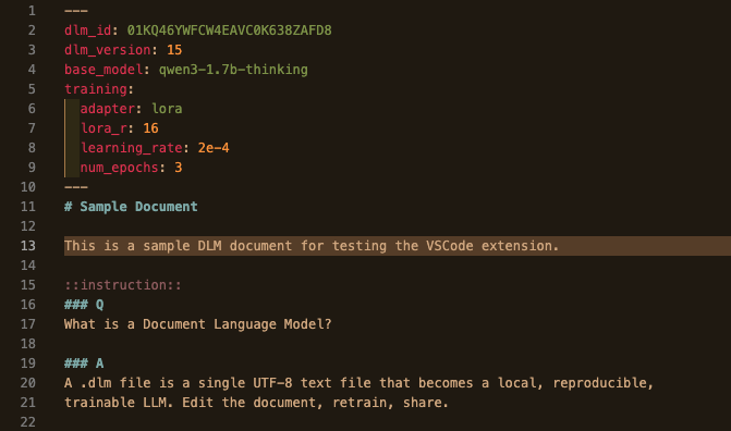 Syntax highlighting